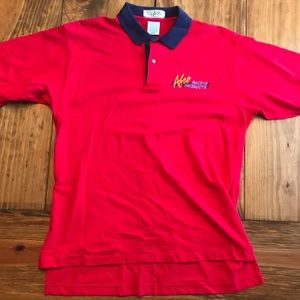 Vintage Afco Racing Products Graffiti Polo Shirt